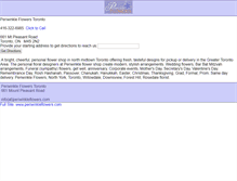 Tablet Screenshot of m.periwinkleflowers.com